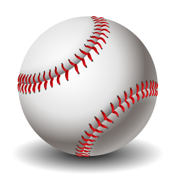Baseball ball - Vector, Imagen