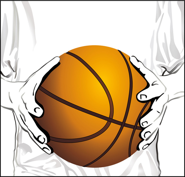 Manos de baloncesto
 - Vector, Imagen