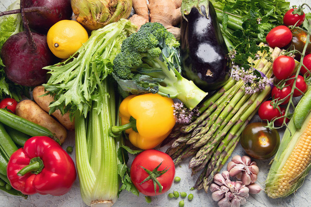 Sortiment čerstvé zeleniny - Fotografie, Obrázek