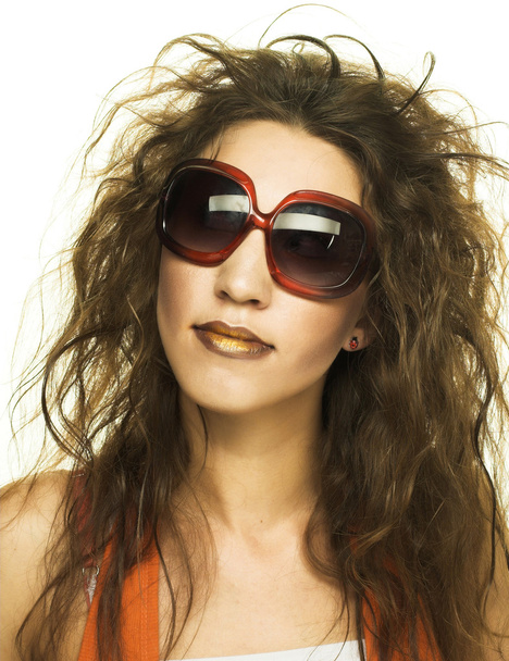 Young woman in sunglasses - Фото, зображення