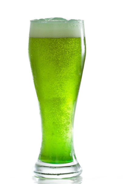 Groen bier - Foto, afbeelding