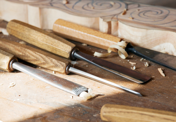Wood tools - Fotoğraf, Görsel