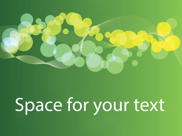 Fondo abstracto de primavera con espacio para texto
 - Vector, Imagen