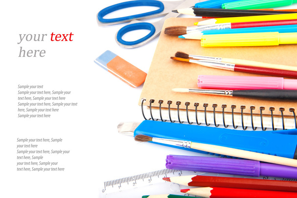 Office supplies & text - Photo, Image