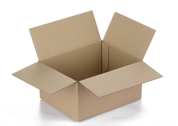 Open cardboard box - Fotó, kép