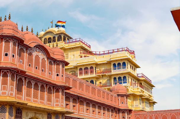 A királyi palce a Pink City Jaipur - Fotó, kép