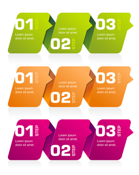 Infographics Banners - Vector, Image