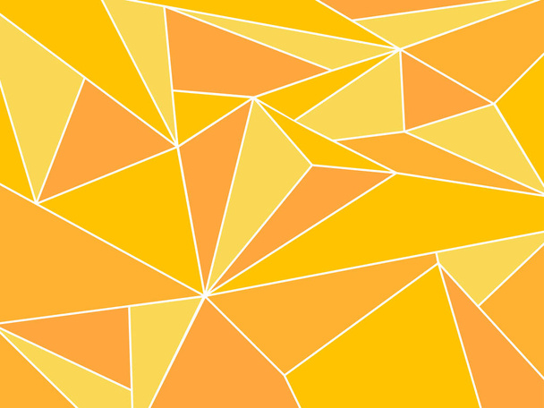 Абстрактний жовтий багатокутник художній геометричний з білою лінією фону
 - Вектор, зображення