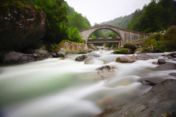 Pont en pierre / Rize - Turquie
 - Photo, image
