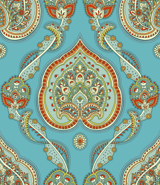 nahtloses Muster: Paisley-Stil - Foto, Bild
