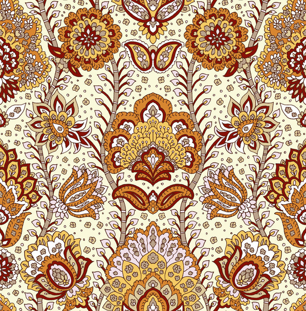 Naadloos patroon: Paisley stijl - Foto, afbeelding