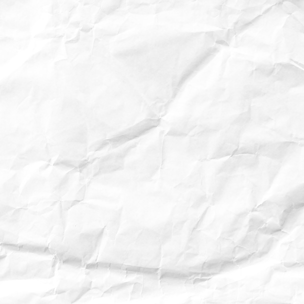 blanco arruga reciclar papel fondo - Foto, Imagen