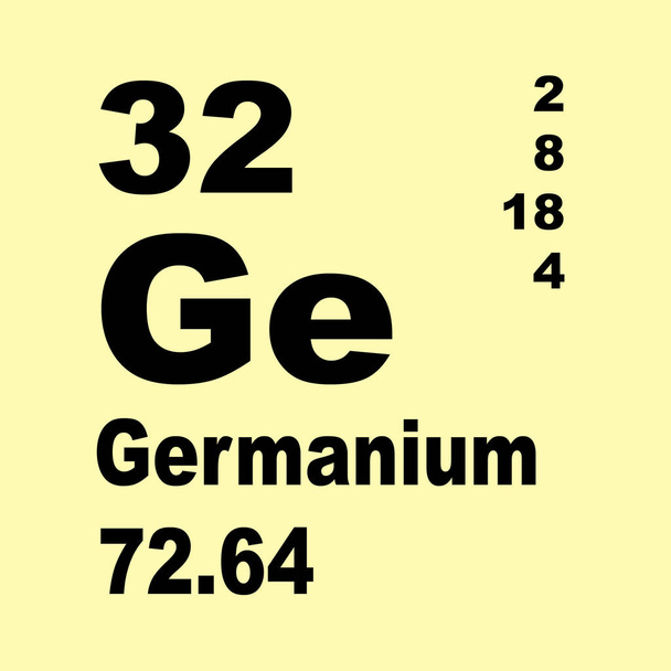 Germanium Tableau périodique des éléments
 - Photo, image
