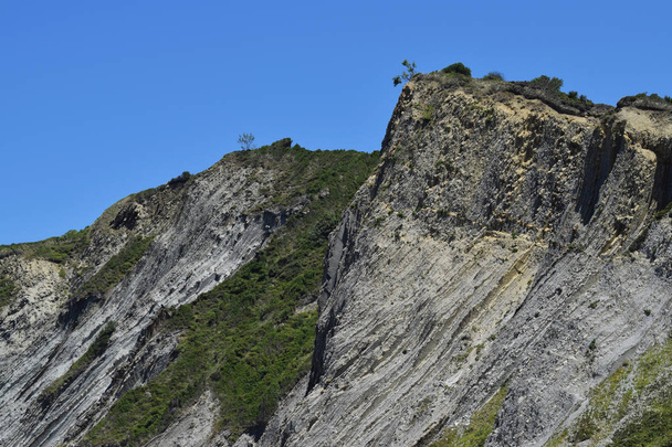 Cliffs and mountains of steep rock. - Valokuva, kuva
