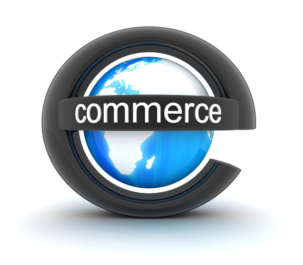 symbool e-commerce - Foto, afbeelding