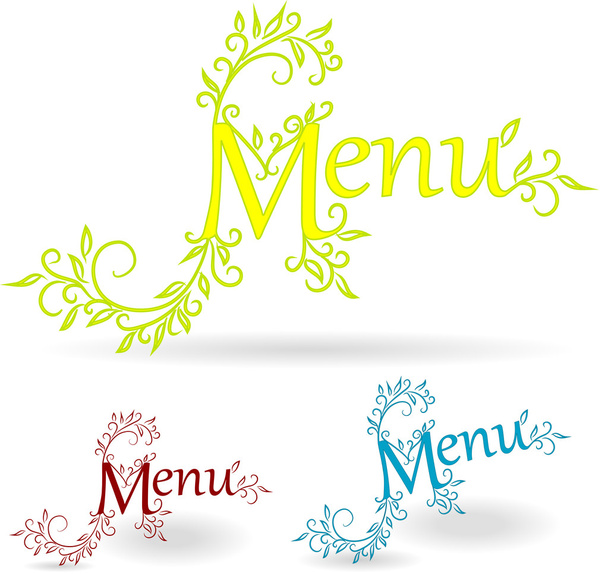 Restaurant menu design - Vektori, kuva
