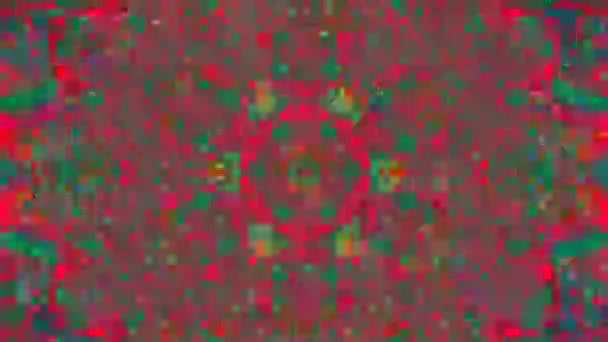 Kaleidoskop geometrisch verträumt schillernder Hintergrund.  - Filmmaterial, Video