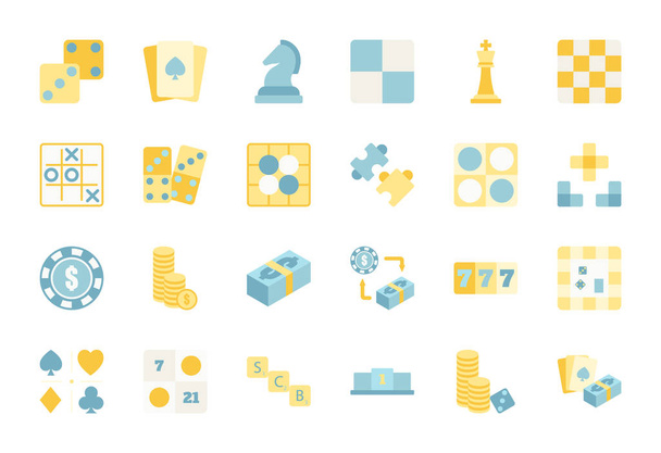 Esport y conjunto de iconos de diseño de videojuegos
 - Vector, Imagen