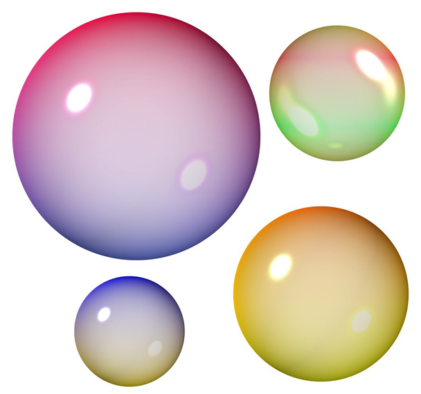 Colored bubbles - Foto, Bild