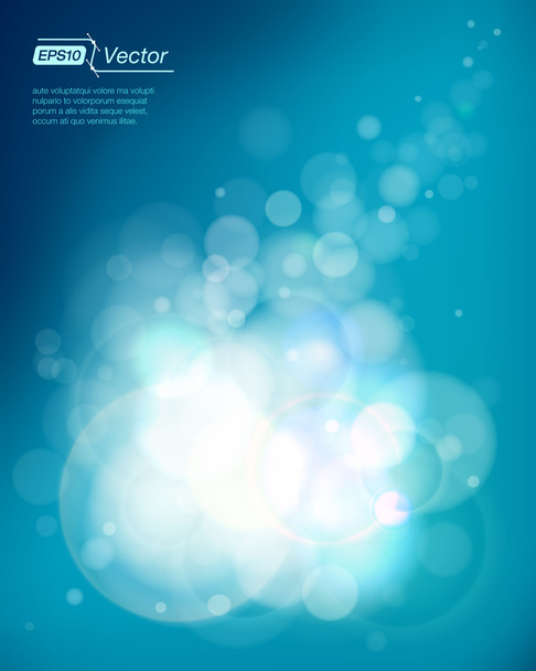 Shining bubbles background - Vector, Image