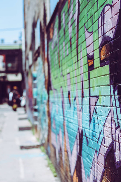 Graffiti Alley in Toronto - Valokuva, kuva