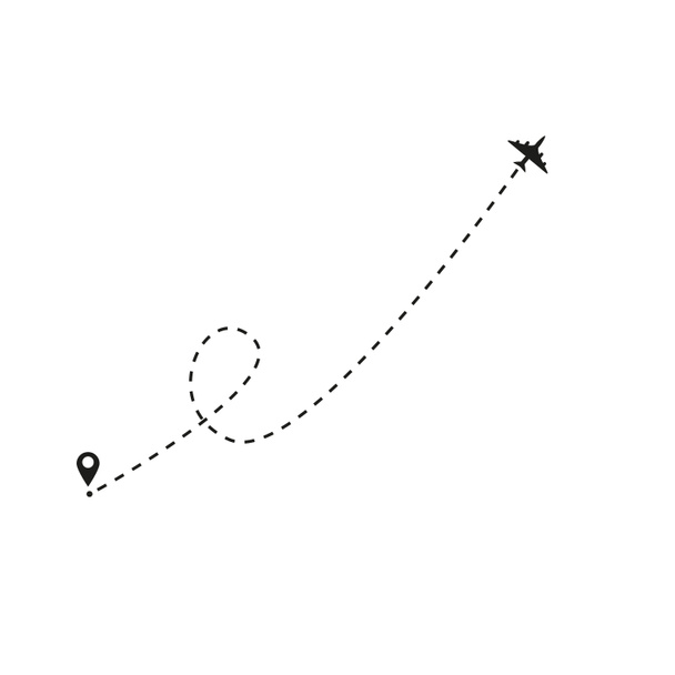 icon airplane vector - Photo, Image