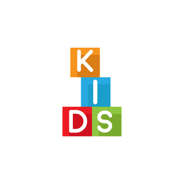 deposit kids shop logo - Vector, Image