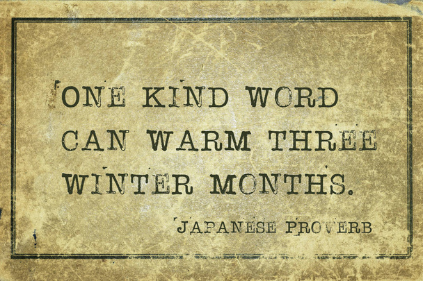 kind word JP - Photo, Image