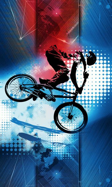 Ilustrace Sport bmx Rider - Fotografie, Obrázek