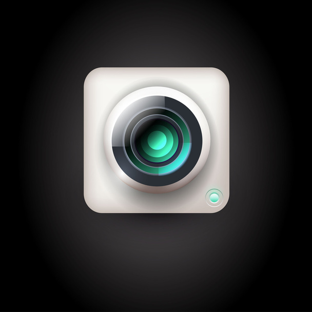 Camera icon - Vetor, Imagem