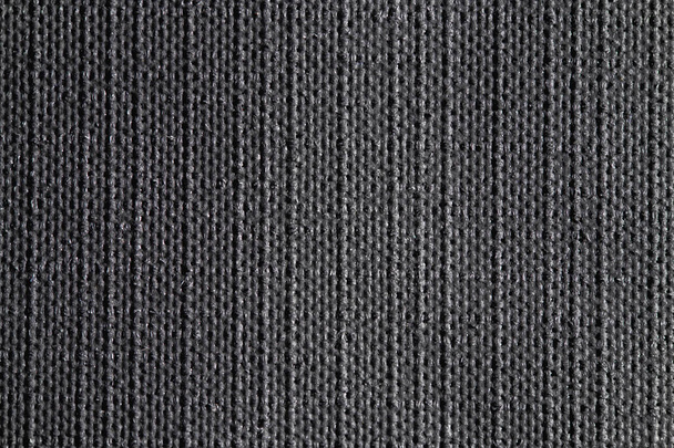 Tasarım makrosu için siyah naylon kumaş doku arka planı, closeup - Fotoğraf, Görsel
