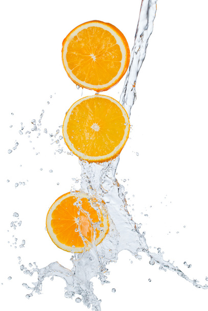 Splash with fruits - Fotó, kép