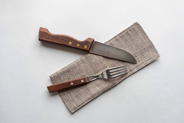knife and fork - Photo, image