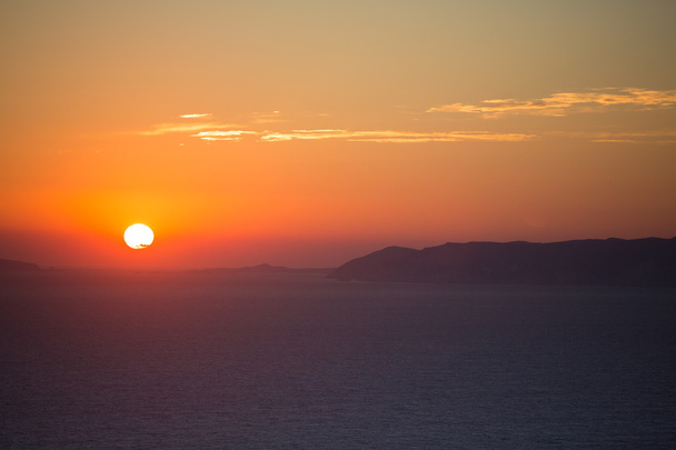 Beautiful view of the shoreline of Folegandros - Photo, Image