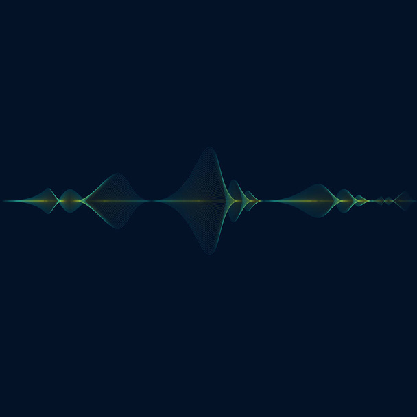 radio Sound wave design - Vector, Image