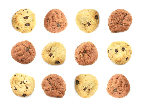 Neatly Laid Out Cookies - Foto, Bild
