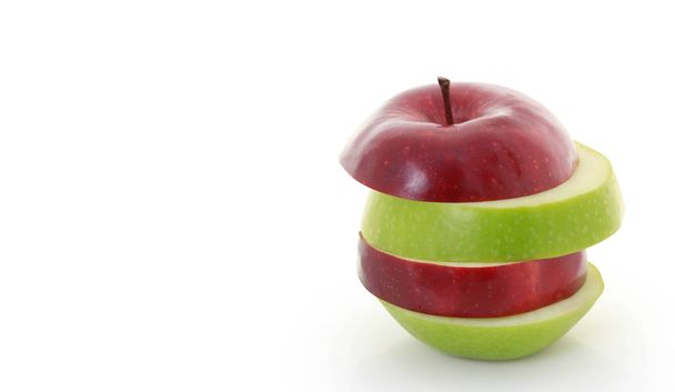 Mixed Fruit apple sliced - Photo, Image