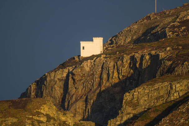 Elins or Ellins Tower on dramatic cliff. - Photo, Image