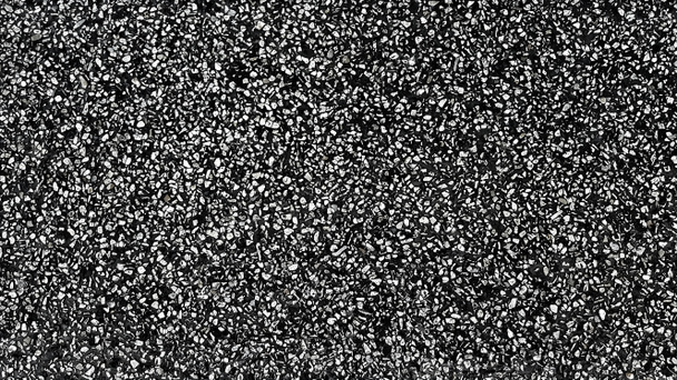 fondo, fondo de pantalla abstracto, cemento y suelo de roca triturada. tono blanco y negro
 - Foto, Imagen