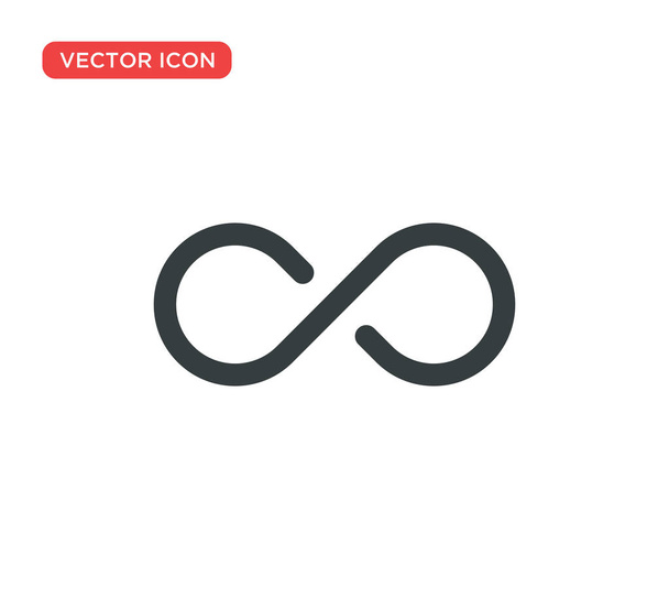 Infinity Icon Symbol Vector Illustration Design - Vector, Image