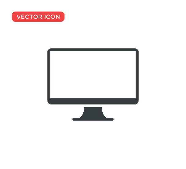 monitor ikon vektor illusztráció tervezés - Vektor, kép