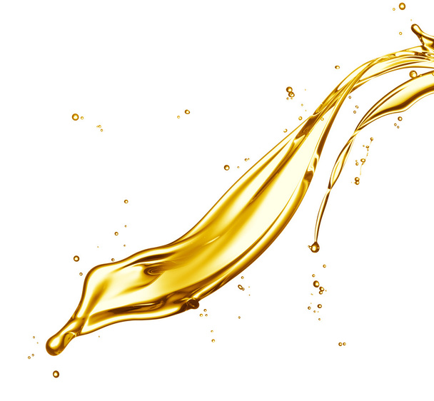 Salpicadura de aceite - Foto, Imagen
