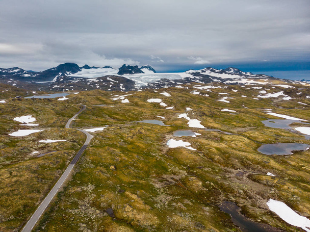 Mountains landscape. Norwegian route Sognefjellet - Valokuva, kuva