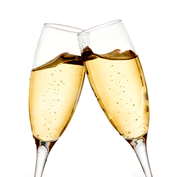 Two champagne glasses - Foto, imagen