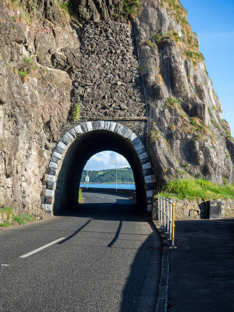 Black Arc  tunnel, Northern Ireland, UK - Zdjęcie, obraz