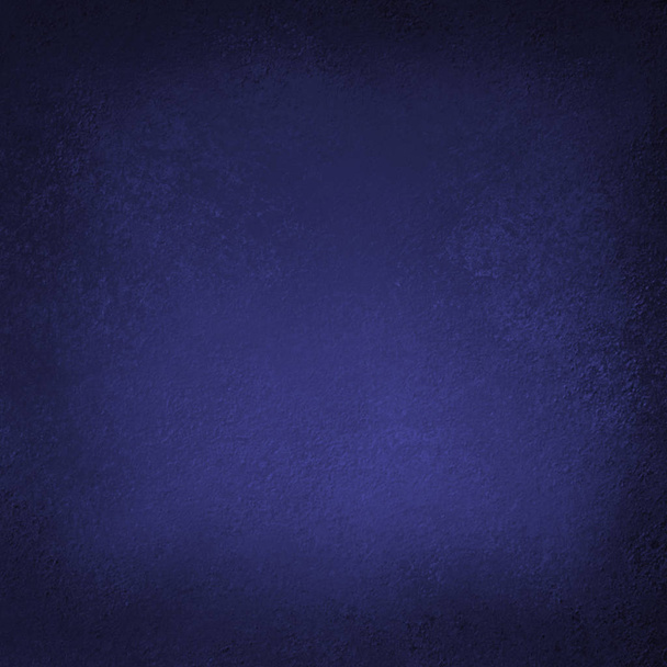 Blue background texture with black vintage grunge in old dark sapphire blue painted plaster wall illustration - Zdjęcie, obraz