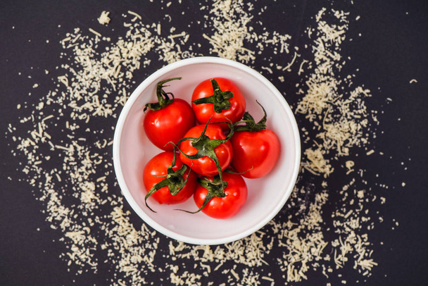 fresh cherry tomatoes  on background - Valokuva, kuva