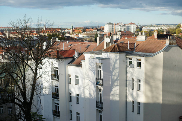 Şehrin havadan görünüşü - Fotoğraf, Görsel