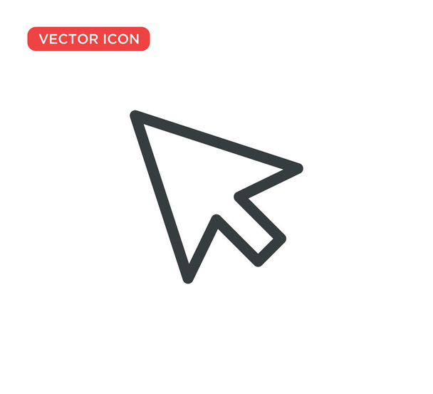 Puntero Cursor Icono Vector Diseño de Ilustración
 - Vector, Imagen