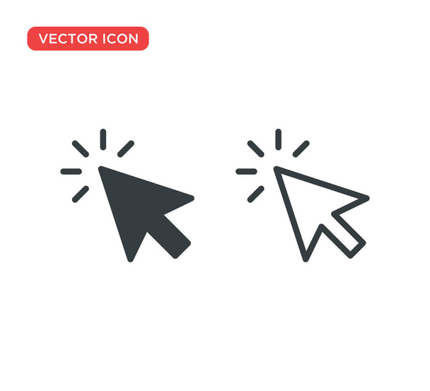 Puntero Cursor Icono Vector Diseño de Ilustración
 - Vector, Imagen